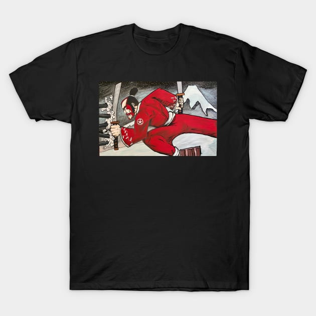 Kensei: I Am The Storm T-Shirt by The Flying Pencil